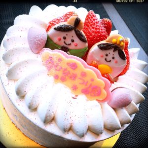 ひな祭りケーキ予約受付中 Egoistica エゴイスティカ 大阪平野にあるイタリア菓子専門店